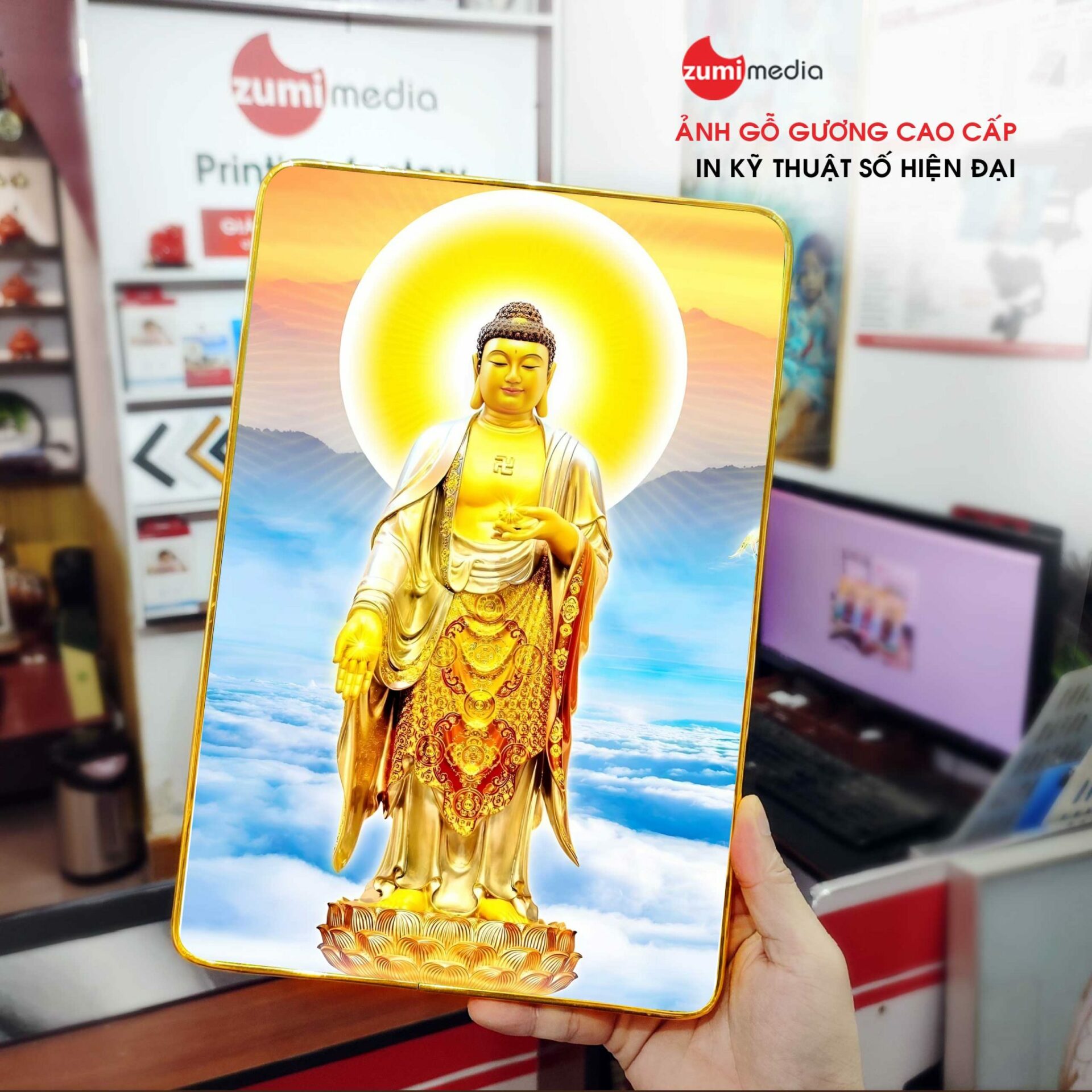 Tranh Phat A Di Da 16 Tranh go guong cao cap 2048x2048 1