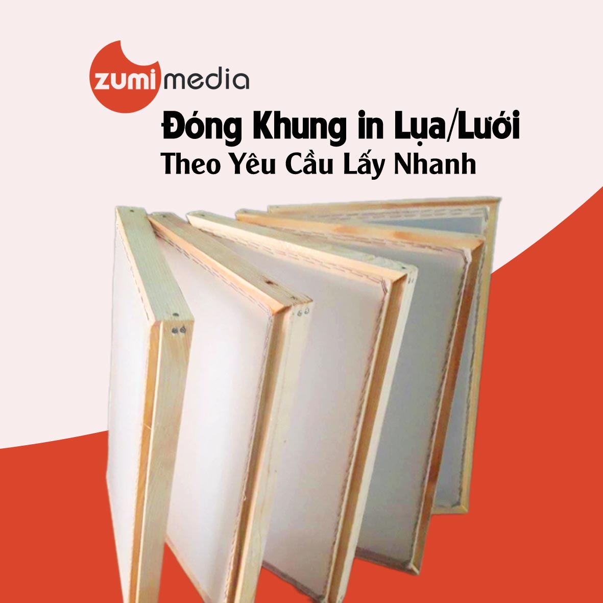 Đóng Khung In Lụa/Lưới Theo Yêu Cầu Lấy Nhanh, Giá Tốt Tại Hà Nội