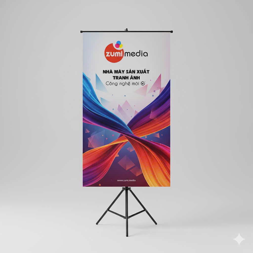 In Standee Lấy Nhanh: Chất Lượng Vượt Trội, Siêu Nét tại Zumi Media