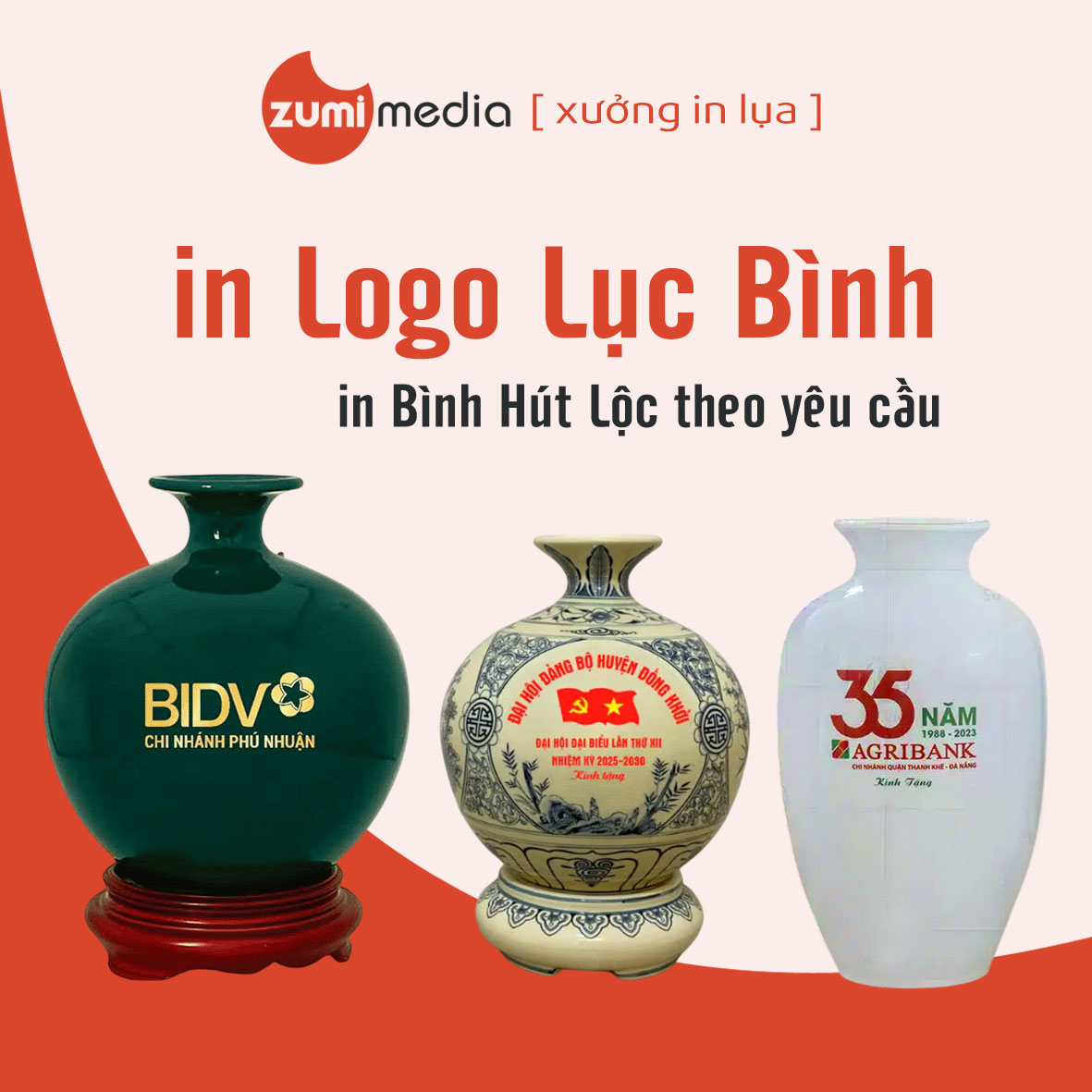 In Logo Lục Bình (Bình Hút Tài Lộc) Theo Yêu Cầu - Zumi Media 3 in logo Luc Binh